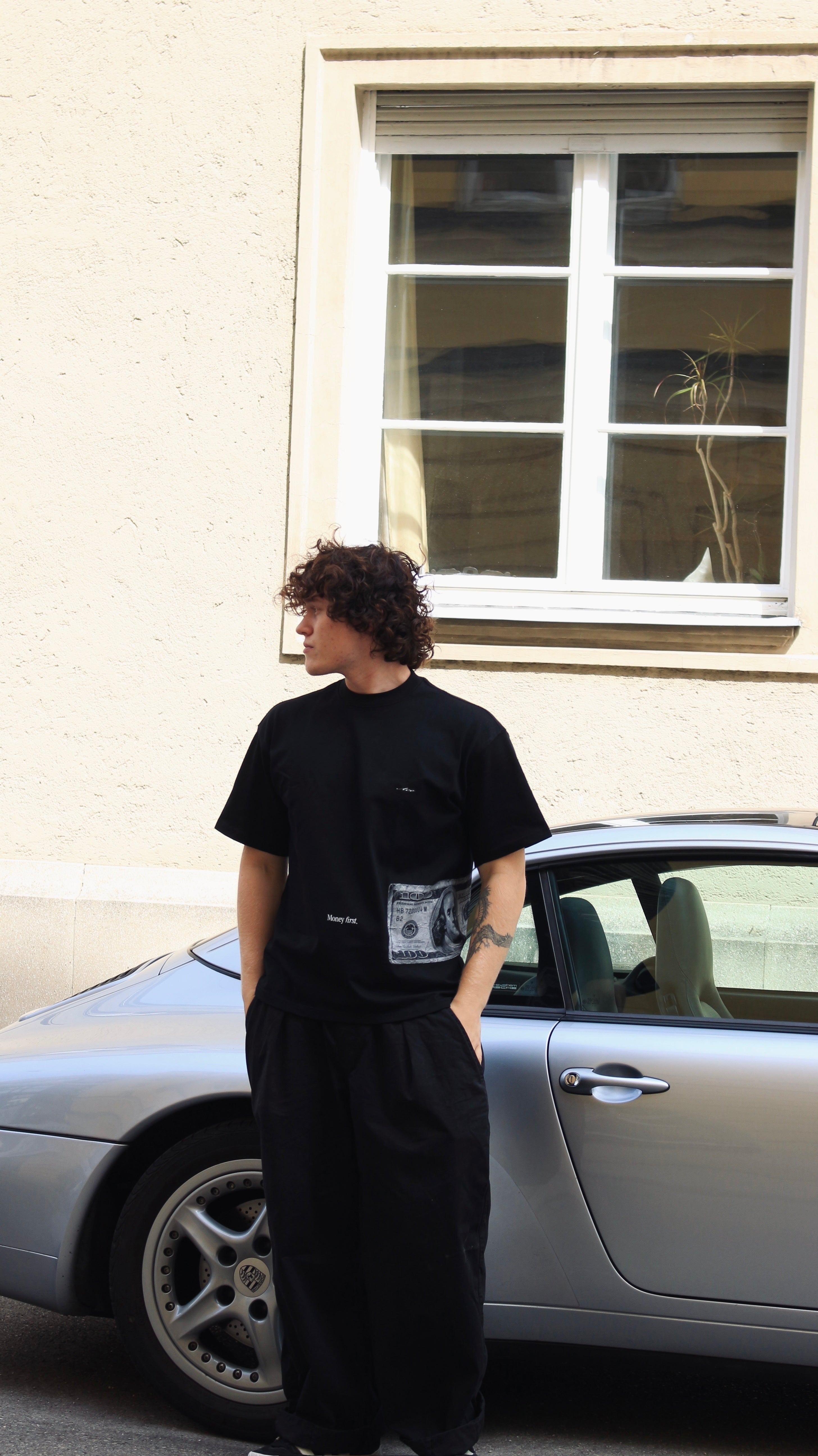“Money first love later” T-Shirt